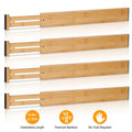 4-Piece: Adjustable Drawer Divider by DailySale