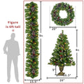 4-Piece: Artificial Christmas Tree Set by DailySale