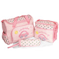 4-Piece: Baby Diaper Tote Bag Set by DailySale