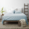 4-Piece: Checkered Embossed Sheet Set