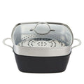 4-Piece: Curtis Stone Dura-Pan Chef Square Saute Set (Refurbished) by DailySale