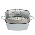 4-Piece: Curtis Stone Dura-Pan Chef Square Saute Set (Refurbished) by DailySale