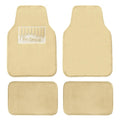 4-Piece: Doe16 Faux Rabbit Fur Non-Slip Floor Mat Set by DailySale