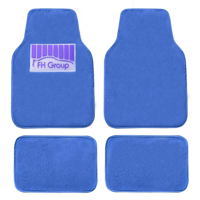 4-Piece: Doe16 Faux Rabbit Fur Non-Slip Floor Mat Set by DailySale