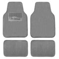 4-Piece: Doe16 Faux Rabbit Fur Non-Slip Floor Mat Set by DailySale