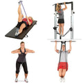 4-Piece: Exercise Bands Latex Resistance elastic Band -Pull Up Assist Bands Fitness by DailySale