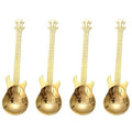 4-Piece: Guitar-Shaped Spoon Set by DailySale