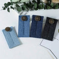 4-Piece: Jeans Elastic Waistband Button Extender Belt by DailySale