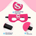 4-Piece: Kids Dress Up Superhero Capes Set and Slap Bracelets for Girls by DailySale