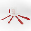 4-Piece: Mad Hungry Silicone Spurtle Baking Prep Set with Measuring Cup