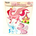 4-Piece: Malkin - Large Unicorn 3D Wall Decal Stickers Set by DailySale
