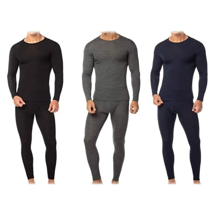 4-Piece: Men's Cotton Fleece Thermal Sets by DailySale