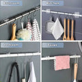 4-Piece: No Drill Curtain Rod Hook Holder by DailySale