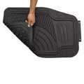 4-Piece: OxGord Universal Fit Heavy-Duty Rubber Car-Floor Mats Set by DailySale