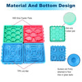 4-Piece: Pet Slow Feeder and Licking Tray Set by DailySale