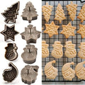 4-Piece: Plastic Cookie Baking Moulds by DailySale
