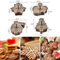 4-Piece: Plastic Cookie Baking Moulds by DailySale