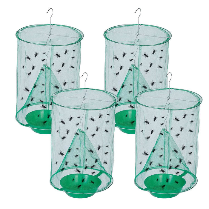 4-Piece: Ranch Fly Trap with Bait Set by DailySale