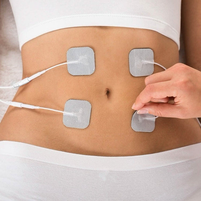 4-Piece: Reusable Self-Adhesive Replacement Electrode Pads by DailySale