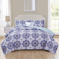 4-Piece: Reversible Quilt Set - Assorted Styles by DailySale