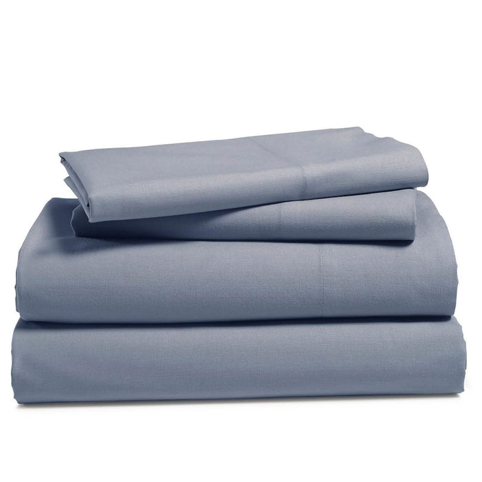 4-Piece Set: 100% Cotton Super Soft Solid Sheet by DailySale