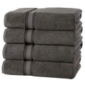 4-Piece Set: 550 GSM Zero Twist Cotton Bath Towels by DailySale