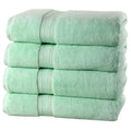 4-Piece Set: 550 GSM Zero Twist Cotton Bath Towels by DailySale