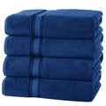 4-Piece Set: 550 GSM Zero Twist Cotton Bath Towels by DailySale