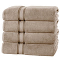 4-Piece Set: 550 GSM Zero Twist Cotton Bath Towels by DailySale
