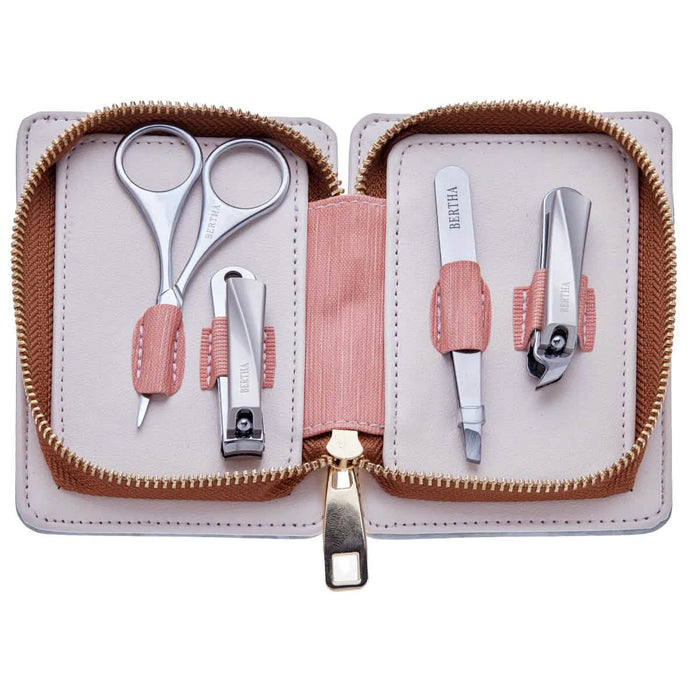 4-Piece Set: Bertha Avery Surgical Steel Groom Kit by DailySale