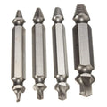 4-Piece Set: DrillPro Double-Sided Damaged Screw Extractors by DailySale