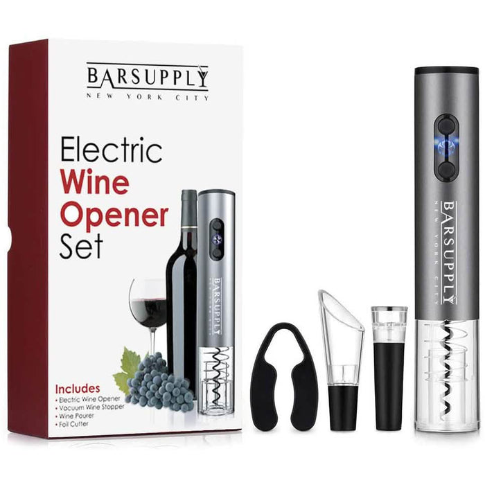 4-Piece Set: Electric Wine Bottle Opener by DailySale