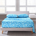 4-Piece Set: Floral Sheets Set Hypoallergenic Microfiber Ultra Soft Bed Sheets by DailySale