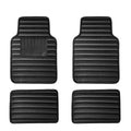 4-Piece Set: Heavy Duty Non-Slip Faux Leather Floor Mats by DailySale