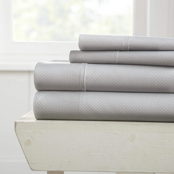 4-Piece Set: My Heart Patterned Sheet Set by DailySale