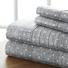4-Piece Set: Polkadot Patterned Sheet Set