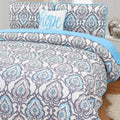 4-Piece Set: Printed Pattern Quilt Set by DailySale