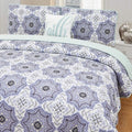 4-Piece Set: Printed Pattern Quilt Set by DailySale
