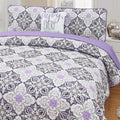4-Piece Set: Printed Pattern Quilt Set by DailySale