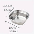 4-Piece Set: Stainless Steel Sauce Dish by DailySale