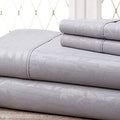 4-Piece Set: Super-Soft 1600 Series Bamboo Embossed Bed Sheet by DailySale