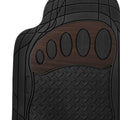 4-Piece Set: Trimmable ClimaProof™ Non-Slip Rubber Floor Mats With Footprint Design by DailySale