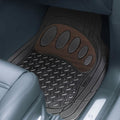 4-Piece Set: Trimmable ClimaProof™ Non-Slip Rubber Floor Mats With Footprint Design by DailySale