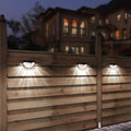 4-Piece: Solar Fence Outdoor Lights by DailySale