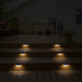 4-Piece: Solar Fence Outdoor Lights by DailySale