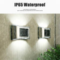 4-Piece: Solar Outdoor 6 LED Waterproof Wall Lights by DailySale
