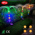 4-Piece: Solar Powered Jellyfish Lights by DailySale