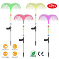 4-Piece: Solar Powered Jellyfish Lights by DailySale