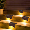 4-Piece: Solar Powered LED Step Lights by DailySale