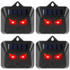 4-Piece: Solar Predator Control Light